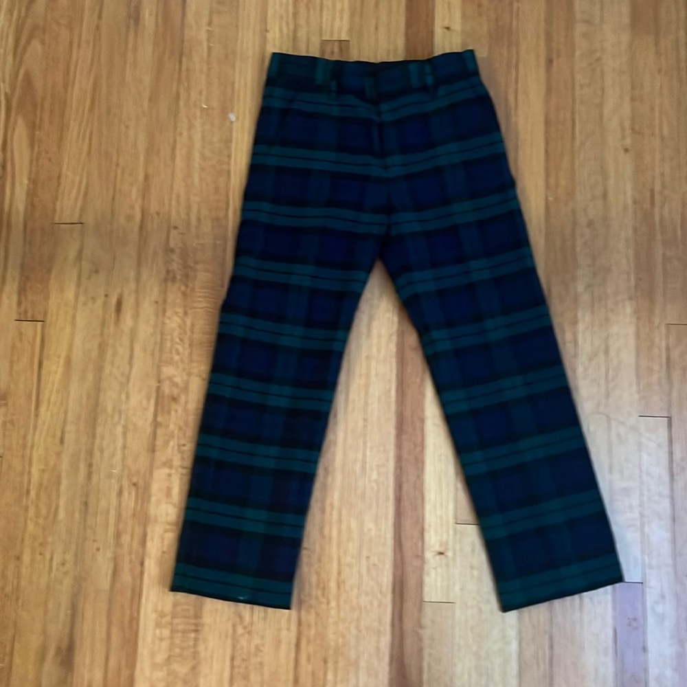 Black tartan plaid
